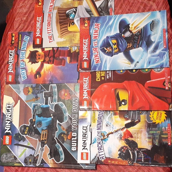 Lego Other - Lego Ninjago book bundle